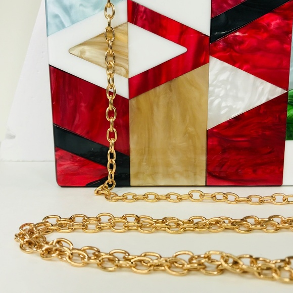 Geometric Acrylic Party Box - Picture 5 of 8